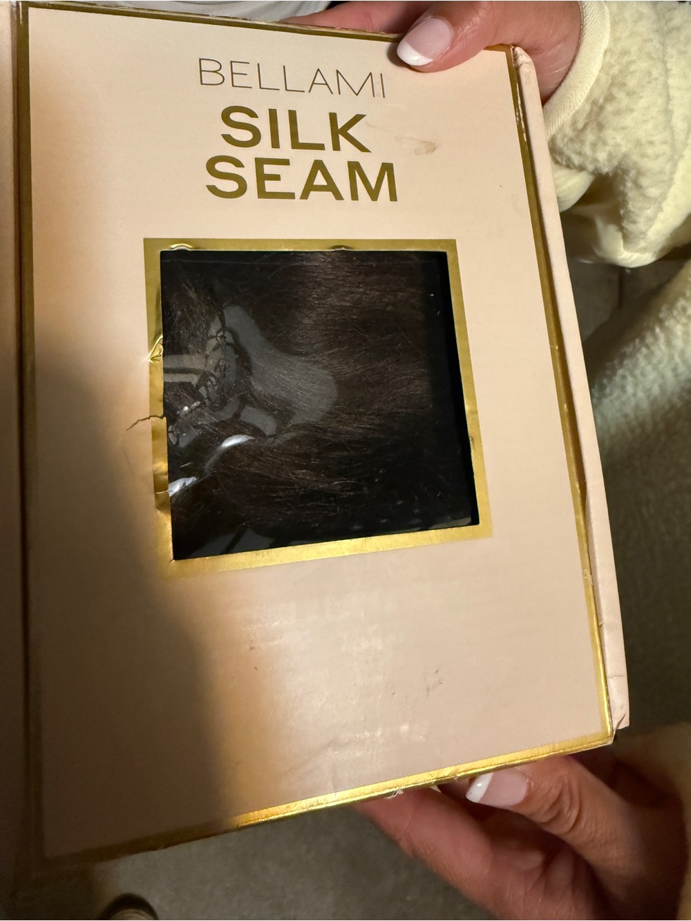 BELLAMI Silk Seam Hair Extension BRAND NEW - Chocolate Brown #4